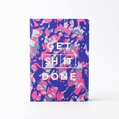 原产mi goals 本土设计笔记本 迷彩款 粉色