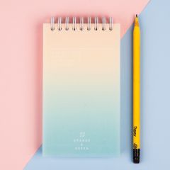 韩国原产tobe渐变色备忘录记事本笔记本 橙色